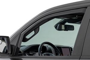 Rough Country Side Window Deflectors In Channel Rain Guard For 19-25 Ram 1500 841924