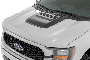 Rough Country Hood Scoop DB Shelter Green For 2021-2025 Ford F-150 2WD/4WD HS30010-DB