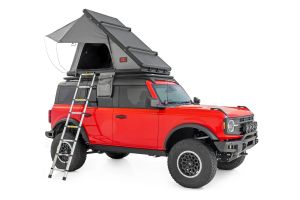 Rough Country Hard Shell Roof Top Tent Low-Profile Aluminum Shell | Rack Mount 99077