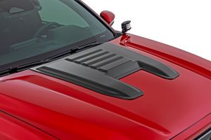 Rough Country Hood Scoop 3U5 Supersonic Red For 2024 Toyota Tacoma 2WD/4WD HS80010-3U5