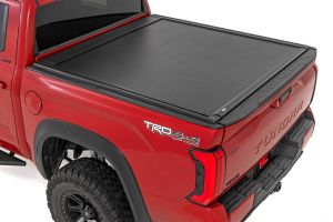 Rough Country Powered Retractable Bed Cover 5'7" Bed For 2022-2026 Toyota Tundra 2WD/4WD 51514551