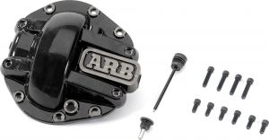 ARB Competition Differential Cover for Front M210 Axle in Black For 2018+ Jeep Gladiator JT & Wrangler JL Unlimited 4 Door Models (Rubicon) 0750011B