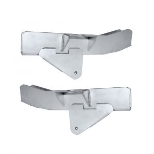Auto Rust Technicians Rear Frame Section w/ Leaf Spring Mount Replacement Pair For 1987-95 Jeep Wrangler YJ 103-S