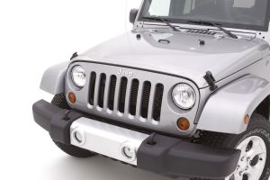 Auto Ventshade Aeroskin Flush Mount Chrome Hood Protector For 18-19 Jeep Wrangler JL 622156