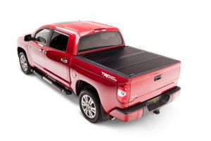 BAK Industries BAKFlip G2 Hard Folding Truck Bed Cover for 2022-2026 Toyota Tundra 5' 7" Bed with or without Deck Rail System without Trail Special Edition Storage Boxes 226440