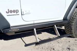 Rock Slide Engineering Gen III Step Sliders for 2024-2025 Jeep Wrangler JL 2-Door BD-SS-301-JL2