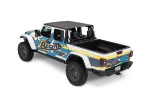 Bestop Cable-Style Safari Bikini Top (Black Diamond) For 2020-23 Jeep Gladiator JT 5261535