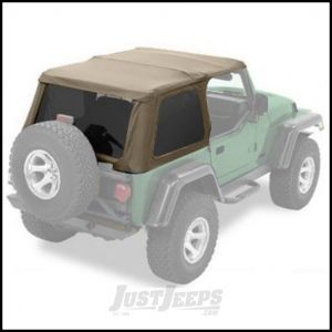 BESTOP Replace-A-Top for Trektop NX In Spice Denim For 1997-06 Jeep Wrangler TJ With Trektop NX 56820 52820-37