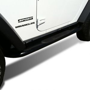 Black Horse Offroad 3" Side Steps for 07-18 Jeep Wrangler JK 2-Door 9B083803A