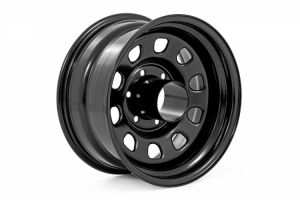 Rough Country Steel Wheel Black 15x10 RC51-5165