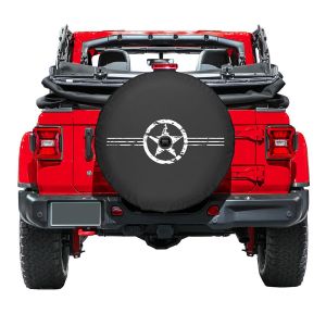 Boomerang Enterprises Air Force Star Logo Tire Cover for 18+ Jeep Wrangler JL, JLU TC-AFSTAR-