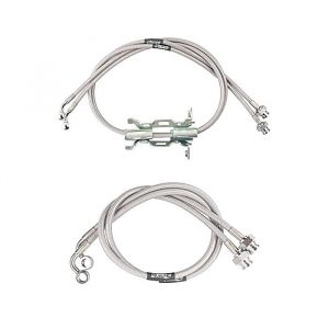 Synergy Manufacturing Stainless Braided Brake Line Kit for 20-26+ Jeep Gladiator JT 8866-