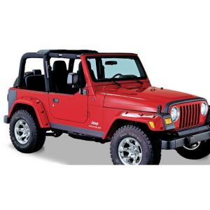 Bushwacker TrailArmor Rocker Panels For 1997-06 Jeep Wrangler TJ Models