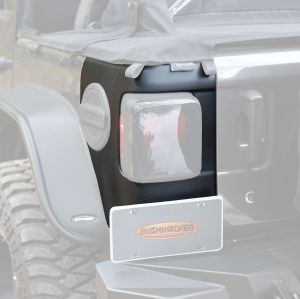 Bushwacker Trail Armor Rear Corners For 2018+ Jeep Wrangler JL 2 Door & Unlimited 4 Door Models