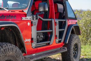 Carnivore Tube Doors Front for 18-26+ Jeep Wrangler JL & 20-26+ Gladiator JT 11147-2000-
