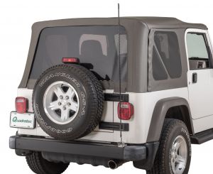 Quadratec CB Antenna Mount Kit for 97-06 Jeep Wrangler TJ & Unlimited  