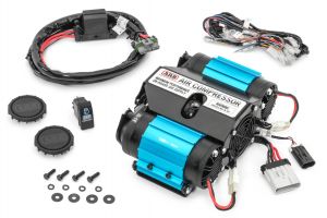 ARB On-Board Twin Air Compressor Kit for Air Lockers, Tire Inflator, Air Horn, Air Tools and Pneumatic Tools CKMTA12