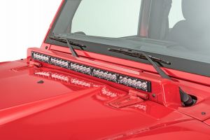 Cliffride Cleghorn Wiper Cowl with 31" LED Light for 07-18 Jeep Wrangler JK, JKU 19003