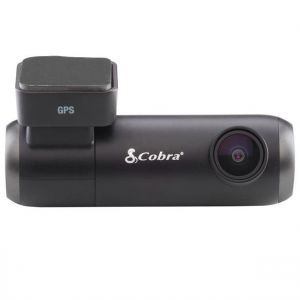 Cobra Single-View Smart Dash Cam with Real-Time Driver Alerts SC100