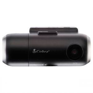 Cobra Dual-View Smart Dash Cam with Built-In Cabin View SC201