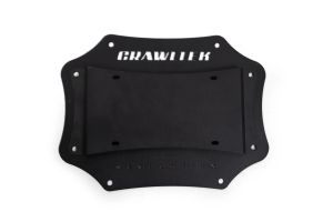 Crawltek Revolution Tailgate Plate- License Plate Relocation for 07-18 Jeep Wrangler JK, JKU CWLJK38001