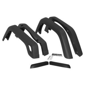 Crown Automotive Original Replacement Style 6 Piece Fender Flare Set for 97-06 Jeep Wrangler TJ & Unlimited 55254918K6