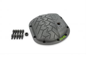 DV8 Offroad HD Diff Cover Cast Iron Gray Powdercoat For Dana 35 Axle Assemblies D-JP-110001-D35