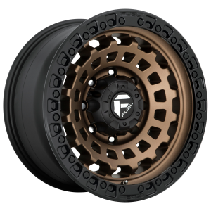 FUEL Off-Road D634 Zephyr Wheel, 17x9 with 5 on 5 Bolt Pattern - Bronze / Black D63417907545