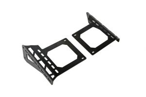Dee Zee Cowl Accessory Light Brackets for 07-18 Jeep Wrangler JK, JKU DZ4445JK
