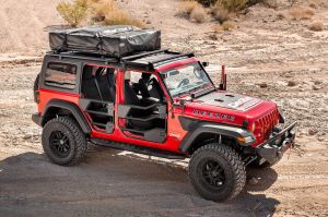 Dee Zee Aluminum Roof Rack System (Front & Rear) for 18+ Jeep Wrangler JL Unlimited 4-Door DZ4472JL