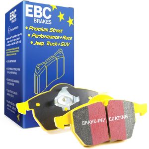 EBC Brakes Front Yellowstuff 4000 Series KEVLAR? Brake Pads For For 1999-04 Jeep Grand Cherokee DP41664R