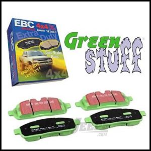 EBC Brakes Front Greenstuff 6000 Series Organic Brake Pads For 2002-07 Jeep Liberty KJ DP61612