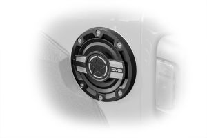 DV8 OffRoad Aluminum Fuel Door for 18-25 Jeep Wrangler JL D-JL-190004-MIL