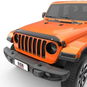 EGR Superguard Style Hood Guard for 18+ Jeep Wrangler JL & 20+ Gladiator JT 305251-