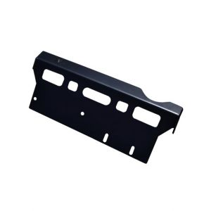 EVO Manufacturing ProTek Exhaust and Transmission Crossmember Skid Plate for 07-18 Jeep Wrangler JK, JKU EVO-1093LAB