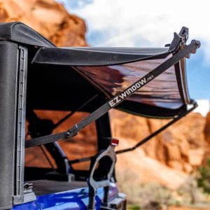 EZ 4X4 EZ-Window for 18+ Jeep Wrangler JL 2-Door with OEM Square Back Top 1918 0044-