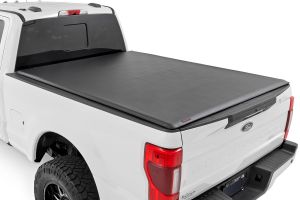Rough Country Soft Roll Up Bed Cover 6'10" Bed For 17-25 Ford F-250/F-350 Super Duty 42517650