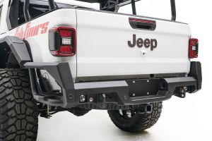 Fab Fours Rear Bumper (Black) for 2020+ Gladiator JT JT20-Y1950-1