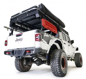 Fab Fours Rear Lifestyle Standard Bumper for 20-26+ Jeep Gladiator JT JT20-Y1952-1-