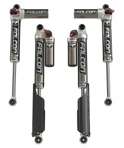 Teraflex Falcon SP2 3.3 Fast Adjust Piggyback Shocks for 18-26+ Jeep Wrangler JL Unlimited 11-02-33-400-200-