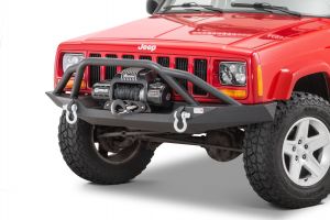 Fishbone Offroad Bullhead Front Bumper For 1984-01 Jeep Cherokee XJ Models FB22059-