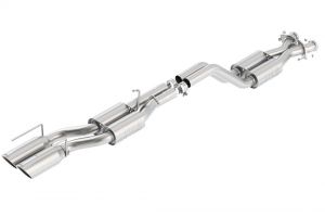 Borla T-304 Stainless Steel Cat-Back Exhaust for 06-10 Jeep Grand Cherokee WK SRT8 with 6.1L 140245