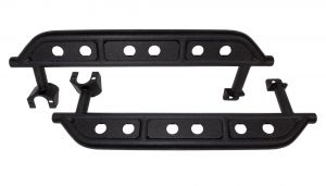 Fishbone Offroad Step Slider Pair for 18-25+ Jeep Wrangler JL 2-Door FB23084