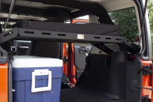 Fishbone Offroad Interior Storage Rack for 07-18 Jeep Wrangler JK Unlimited 4-Door FB25116