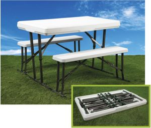Faulkner Picnic Table and Nesting Benches 69863