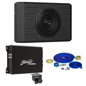 Stinger Off-Road AudioControl Ford Bronco (2021+) 400 Watt (RMS) Swing Gate Loaded Subwoofer Enclosure with Amplifier & Complete Wiring Kit BROTXFBBMT700