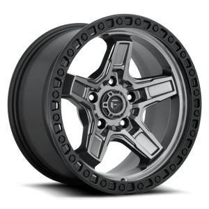 Fuel Off-Road D698 Kicker Wheel in Anthracite with Black Ring 17x9 with 4.50in BackspaceD69817907545