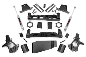 Rough Country 7.5 Inch Lift Kit Chevy Silverado & GMC Sierra 1500 4WD (2007-2013)2007-2013 26430