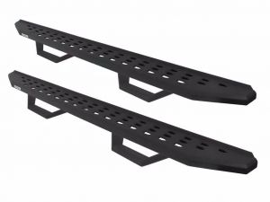 Go Rhino RB20 Running Boards in Textured Black with Step for 20-25 Jeep Gladiator 6945168720PC