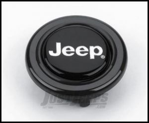 Grant Products Horn Button With Jeep Logo For 1946-95 Jeep CJ Series, Wrangler YJ & Cherokee XJ